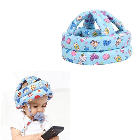 Safe-O-Kid 1 Wrist Link With 1 Baby Safety Cotton Helmet Head Protection
