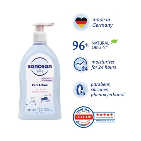 Sanosan Baby Care Lotion, 500 ml