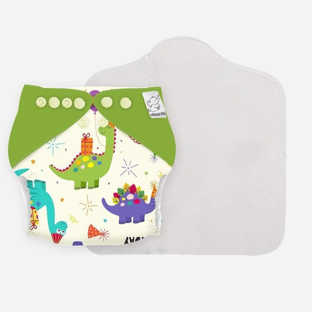 Snugkins New Age Reusable cloth diaper, Fits 5 -14kg babies Birthday Bumps