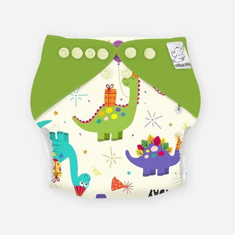 Snugkins New Age Reusable cloth diaper, Fits 5 -14kg babies Birthday Bumps
