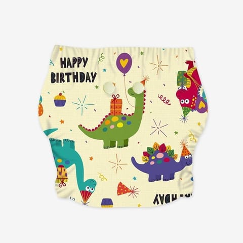 Snugkins New Age Reusable cloth diaper, Fits 5 -14kg babies Birthday Bumps