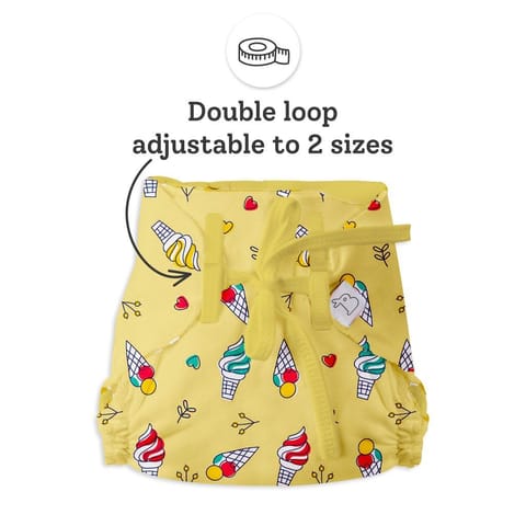 SuperBottoms Dry Feel Langot: Baby Langots with Double Loops.