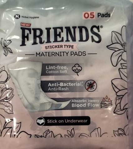 Friends Maternity Pad 5'S (Noble Hygiene)