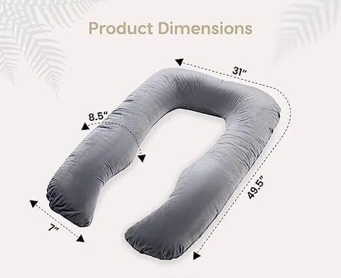 My Armor U Shaped Pregnancy Pillow for Sleeping