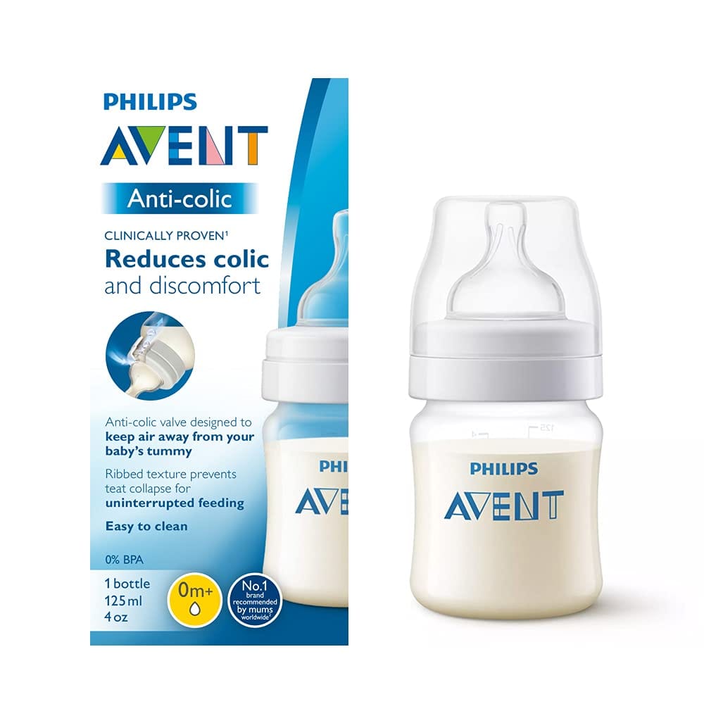 Philips Avent Anti Colic Bottle (White, 125ml)