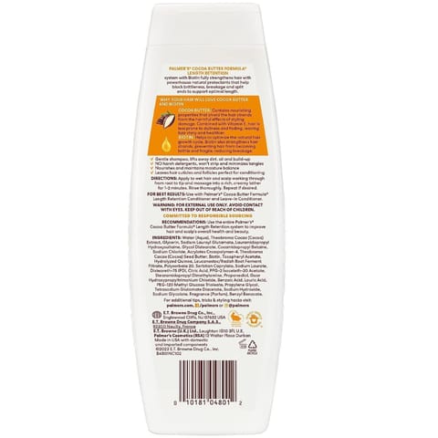 Palmer's Cocoa Butter Formula Biotin Length Retention Shampoo, 400ml