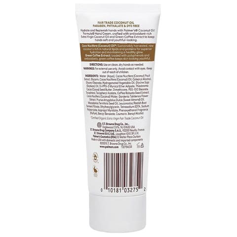 Palmer's Coconut Oil Hand Cream 96gm