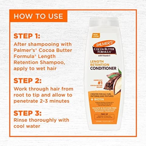 Palmer's Cocoa Butter & Biotin Length Retention Conditioner 400ml