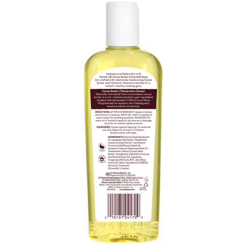 Palmer's Cocoa Butter Formula Moisturizing Body Oil with Vitamin E, 250ml