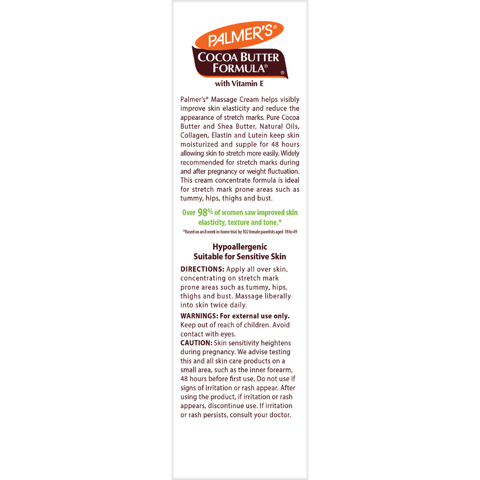 Palmer's Cocoa Butter with vitamin E Massage Cream for Stretch Marks 125gm