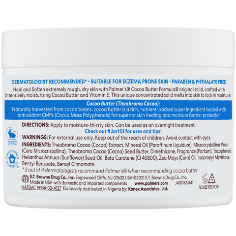 Palmer's Cocoa Butter Daily Skin Therapy Solid Formula 200gm