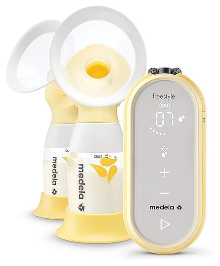 Medela Freestyle Flex Electric Breast Pump, Portable & Rechargeable Double Silicone Pump