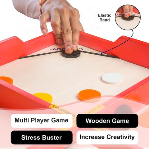 Clapjoy 4 in 1 Fastest Finger First Board Games for kids of age 5 years and Above