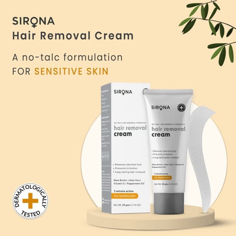 Sirona Sensitive Skin with Aloevera, Vitamin E & Shea Butter - 50 gm
