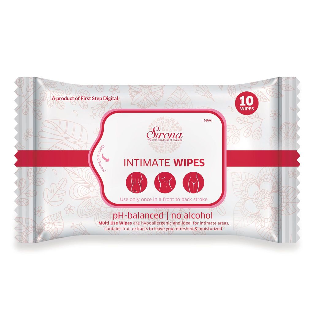 Sirona Intimate Wet Wipes 10 Wipes