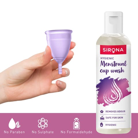 Sirona Hygiene Menstrual Cup Wash - 100 ml