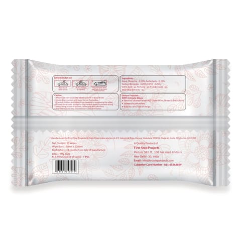 Intimate Wet Wipes 30 Wipes (3 Pack - 10 Wipes Each)