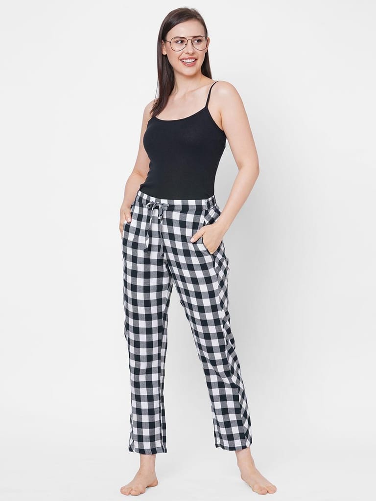 Mystere Paris Classic Checked Pyjamas