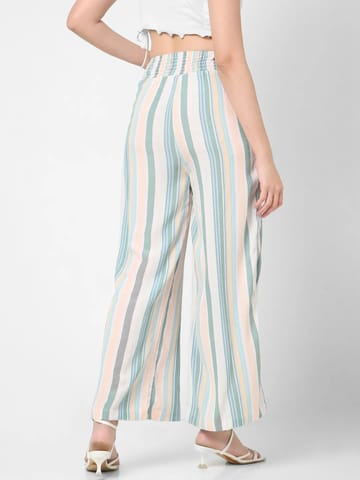 Mystere Paris Multicolour Striped Lounge Pants