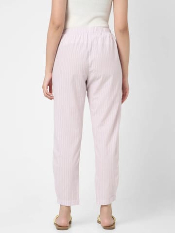 Mystere Paris Liliac Striped Lounge Pants