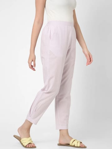 Mystere Paris Liliac Striped Lounge Pants