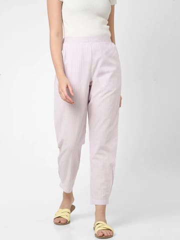 Mystere Paris Liliac Striped Lounge Pants