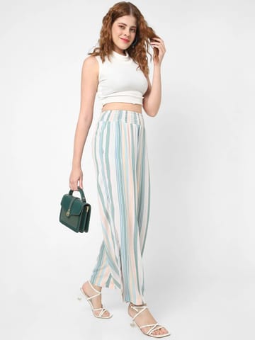 Mystere Paris Multicolour Striped Lounge Pants
