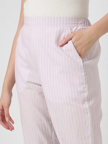 Mystere Paris Liliac Striped Lounge Pants