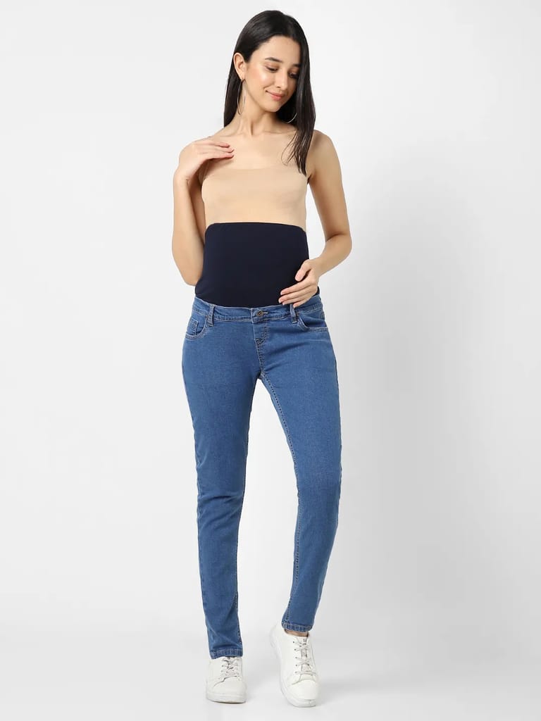 Mystere Paris Stylish Maternity Jeans