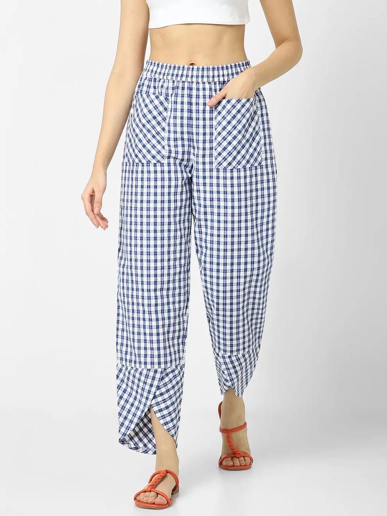 Mystere Paris Classic Checked Lounge Pants