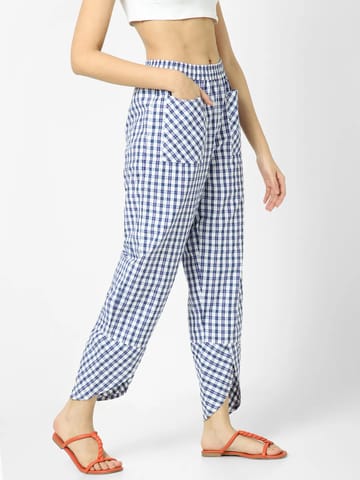 Mystere Paris Classic Checked Lounge Pants