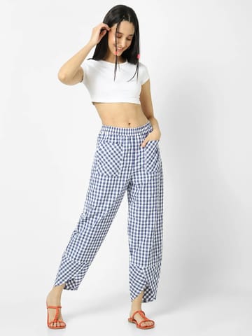 Mystere Paris Classic Checked Lounge Pants