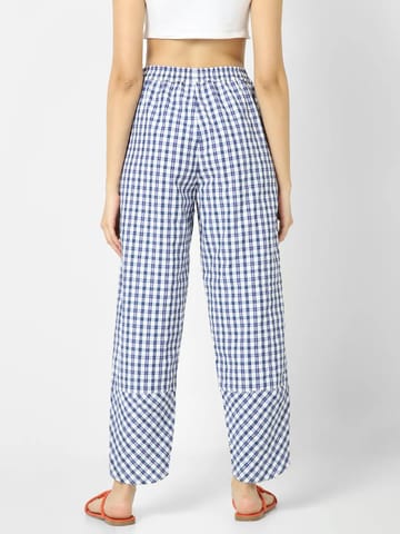 Mystere Paris Classic Checked Lounge Pants