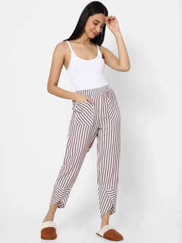 Mystere Paris Comfy Striped Lounge Pants
