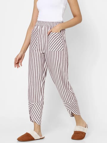Mystere Paris Comfy Striped Lounge Pants