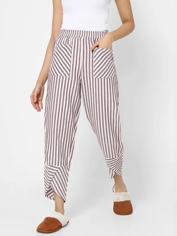 Mystere Paris Comfy Striped Lounge Pants