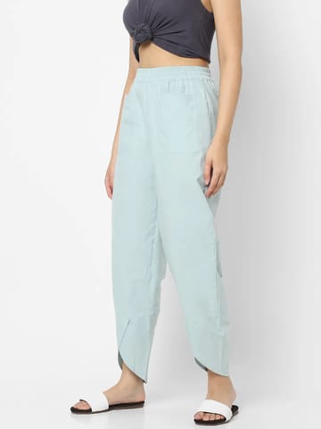 Mystere Paris Cotton Mineral Blue Lounge Pants