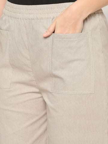 Mystere Paris Tiny Striped Loung Pants