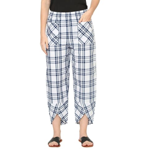 Mystere Paris Blue Striped Lounge Pants