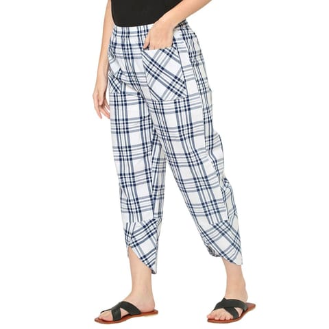 Mystere Paris Blue Striped Lounge Pants