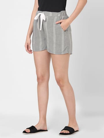 Mystere Paris Classic Striped Lounge Shorts