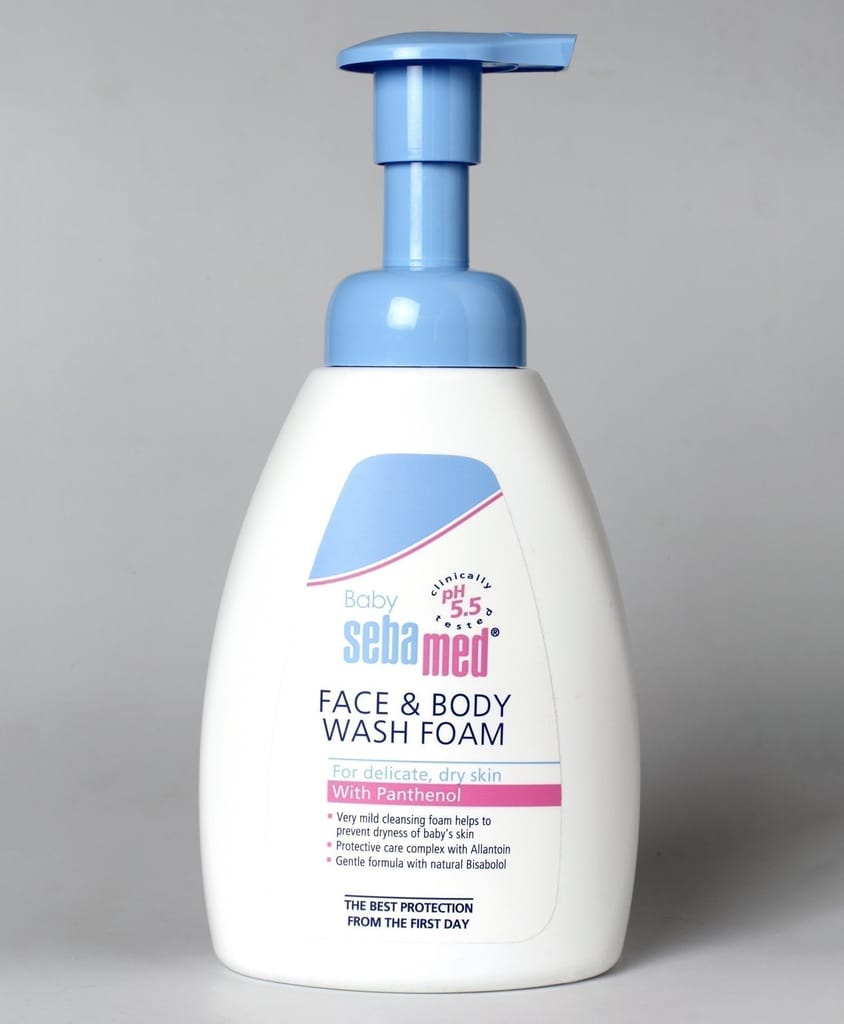 Sebamed Baby Face & Body Wash Foam 400ml