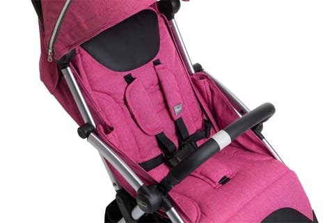 Chicco Goody Plus Stroller, Pram for Boys and Girls, Light Weight & Compact with Premium Design, for Babies 0m+ (Pink)