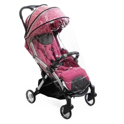 Chicco Goody Plus Stroller, Pram for Boys and Girls, Light Weight & Compact with Premium Design, for Babies 0m+ (Pink)