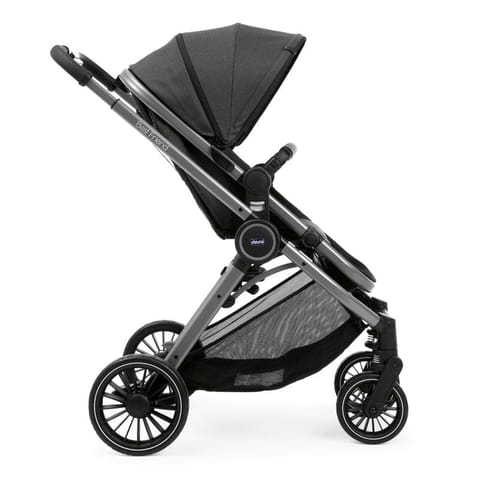 Chicco Best Friend Pro Stroller, Pram for Boys and Girls, Premium Design & Reversible seat, for Babies 0m+ (Pirate Black)