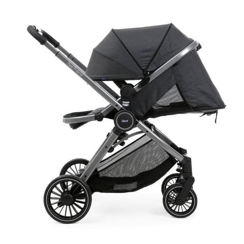 Chicco Best Friend Pro Stroller, Pram for Boys and Girls, Premium Design & Reversible seat, for Babies 0m+ (Pirate Black)