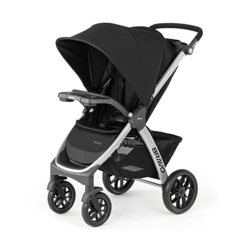 Chicco Bravo Quick Fold Stroller, 0M+ (Black)