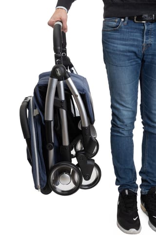 Chicco Goody Plus Stroller, Pram for Boys and Girls, Light Weight & Compact with Premium Design, for Babies 0m+ (Indigo)