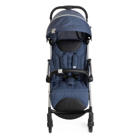 Chicco Goody Plus Stroller, Pram for Boys and Girls, Light Weight & Compact with Premium Design, for Babies 0m+ (Indigo)