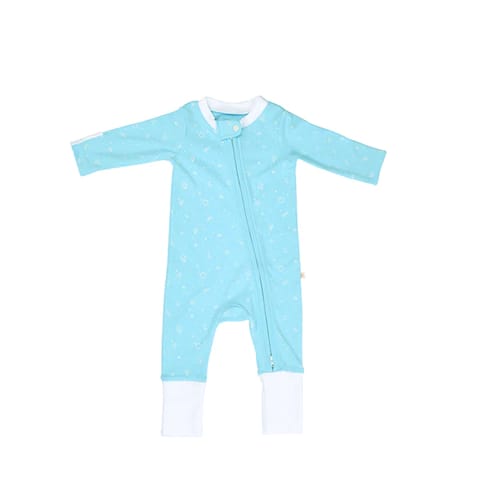 Greendigo Baby Organic Cotton Sleepsuit - Moonstruck